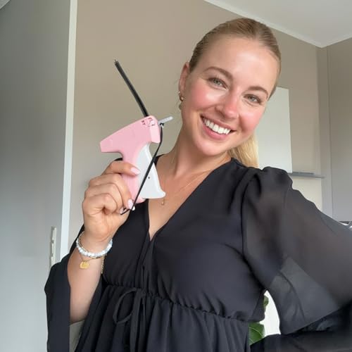 PISTOFIX | Das Original, PISTOFIX Stoff, Instant Nähwerkzeug, kabellos, mit 5 Nadeln – 1000 Nadeln aus Kunststoff