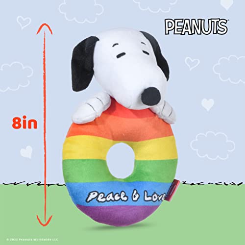 Peanuts Juguete Snoopy Peace & Love de Peluche 8" miniatura 4