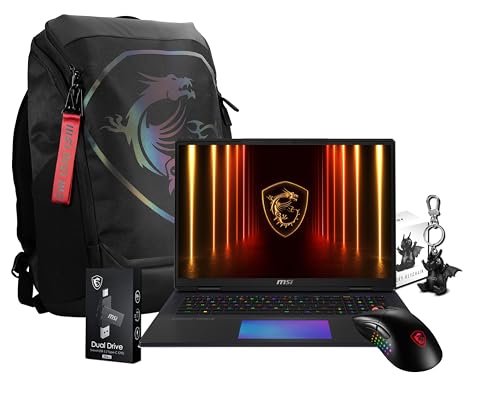 MSI Titan 18 HX AI A2XWJG-091IT, Notebook Gaming, 18' UHD+ mLED 120Hz, Intel Core Ultra 9 285HX, Nvidia RTX 5090 24GB GDDR7, 96GB DDR5 6.4GHz, 2TB+4TB PCIe5+4, Win 11P, [Layout e Garanzia ITA]