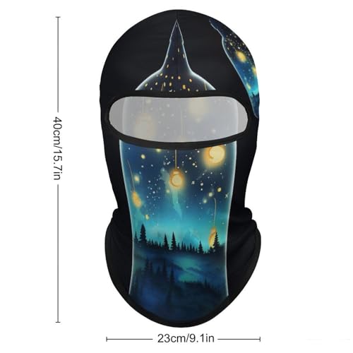 Balaclava facial para hombre y mujer, máscara completa para la cabeza con protección solar, transpirable, ideal para senderismo, ciclismo, carrera y conducción miniatura 2