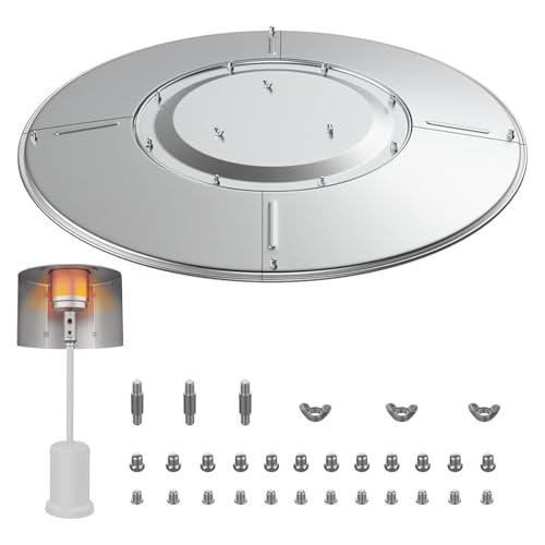 Outdoor Heater Top- Patio Heater Replacement Cover, 33 Zoll Universal Lid, Durable Stove Protector | Propane Heaters Accessory, Perfect for Patio Garden Deck Backyard Outdoor Heating Use