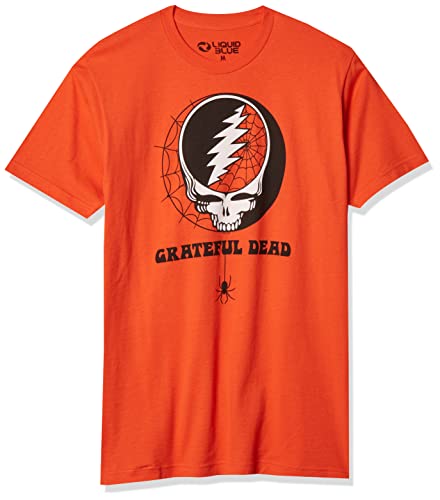 T-Shirt Unisexe Grateful Dead Toile d'Araignée pour Vos Festivals et Sorties Rock