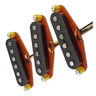 This electric pickup is easy to install and offers a tone suitable for various musical styles. Features an Alnico 5 magnet, known for its warm vintage tone and balanced output. Vintage fibre bobbin in red offers a classic look and enhanced durability...