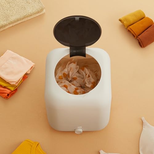 5L Draagbare Wasmachine Draadloze Kleine Wasmachine Drie Snelheden Verstelbare Kleine Wasmachine voor Ondergoed Sokken Kinderkleding - Afbeelding 6