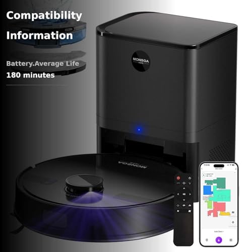 MONSGA Robot Vacuum and Mop Combo MS1 MAX の商品画像 2