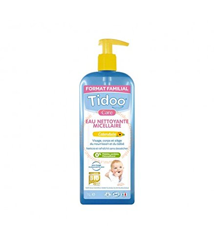 Eau nettoyante micellaire au Calendula BIO 1L pour stopper les irritations