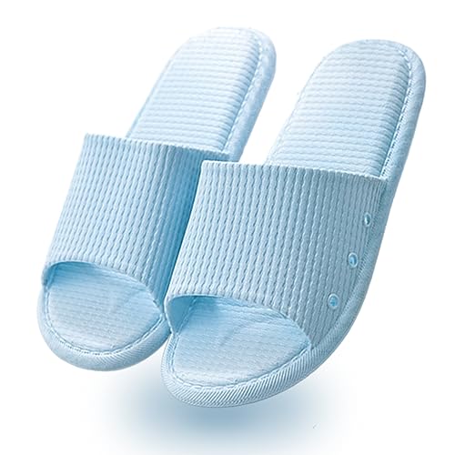 Image of AYYDMY Comfort Shower Shoes, Non Slip Quick Drying Bathroom Slippers for Women Men Unisex, Soft Platform Cushion Slide Sandals for Living Room, Pool, Beach, SPA, Public Showers, Indoor, Outdoor