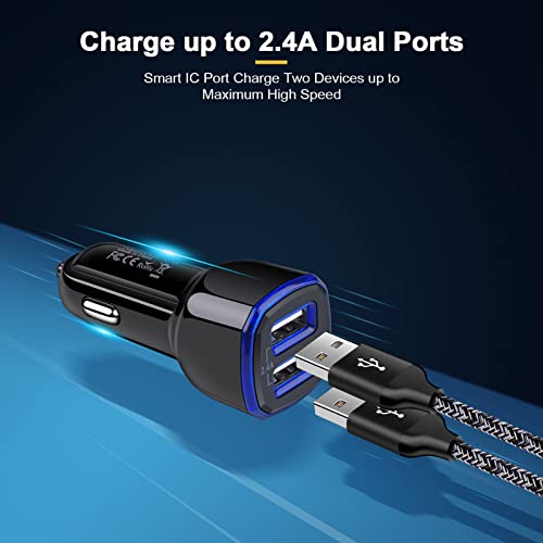 Repind BC02 Fast Car Charger Type C Android Phone Samsung Car Charger Fast Charging Usb C Cigarette Lighter Adapter Plug With Cable For Samsung Galaxy A13 5G/A03S/S23/S22 Ultra/S21/S20/S10/S9/A11/A12/A32/A53/A23 thumb #2