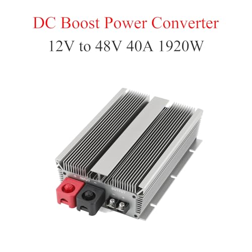DC 12V to 48V Power Converter - 40A 1920W Boost Regulator, Step - Up Voltage Transformer Power Supply Module for Cars2