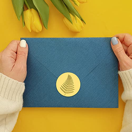 540 Pcs Gold Embossed Envelope Seals Stickers Flowers Plants Self Adhesive Seal Stickers Wax Seals Stickers For Wedding Invitations Greeting Cards Party Certification Diy, 6 Styles #TOP4