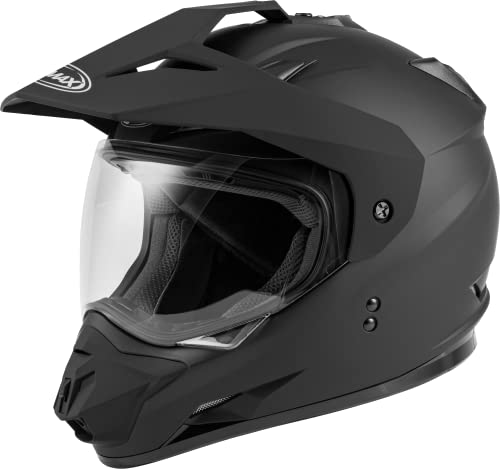 Gmax Gm-11 Dual Sport Helmet (Matte Black, Medium) #TOP1