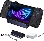 iVANKY Legion Go/ROG Xbox Ally X/ROG Ally/Steam Deck Dock with 100W PD Charger, 8-in-1 Hub Docking Station with HDMI 4K@144Hz Gigabit Ethernet, USB-A 3.0 100W Charging USB-C Port for Valve Stream Deck