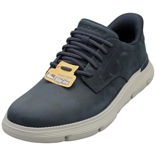 Image of Skechers Men's USA Garza - Gervin Plain Toe Bungee Lace Slip-Ins