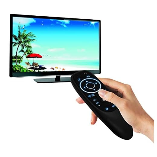 G10s PRO Voice Air Remote Mouse con retroilluminazione - Air Flying Mouse Telecomando, Telecomandi Elettronica per TV Box