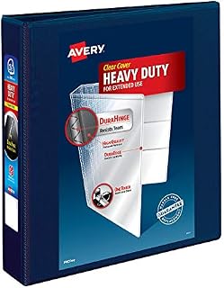 Avery Heavy Duty View 3 Ring Binder, 1.5" One Touch EZD Ring, Holds