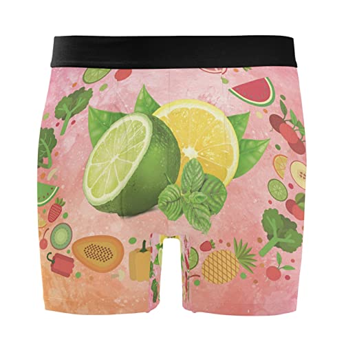 Bóxer para hombre cómodos calzoncillos de frutas para el día a día