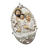 Comprend des réservoirs intégrés pour l ' eau bénite ou l ' huile essentielle, un revêtement avec une finition non toxique la sécurité des et des animaux tout en servant d ' art religieux