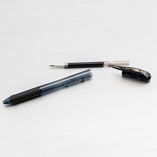 Pentel EnerGel-X Bolígrafo Gel Retráctil 0.7 mm Negro 72 unidades miniatura 5