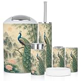 JCFAN Peacock Bamboo Lotus Set