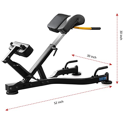 Altas Strength Hyperextension Roman Chair Exercise Equipment Back Extension Machine Weight Bench Sit Up Bench Decline Bench Flat Bench Light Commercial Fitness Back Exercise 3037 #TOP1