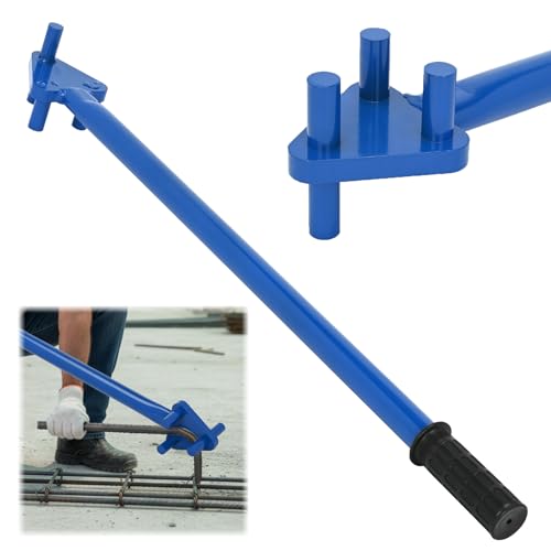 Rebar Bender Metal Bending Tool Manual Hand Operated to 5/8" Bar for Flat Steel and Steel Rod by MYOYAY - Used condition - US$58.37