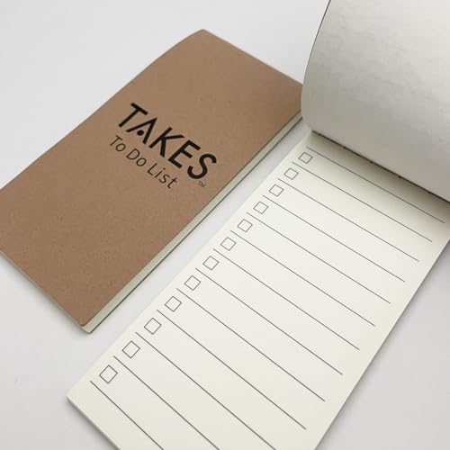 Caneta pincel Fudenosuke preta com 6 canetas, com bloco de notas para lista de tarefas – Canetas de