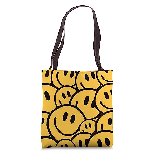 Bolso Tote Yellow Smile Happy Faces miniatura 1