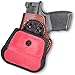 Premium Leather OWB Paddle Holster Open Top Fits, Taurus TH9c Compact 9mm Polymer Frame 3.54’’, Right Hand Draw, Brown Color #1594#