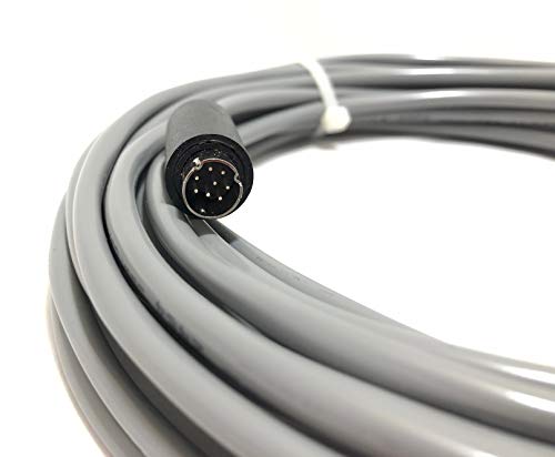200' Evi Control Cable Visca Rs232 Cable For Sony Evi/Brc/Srg Series Cameras (8 Pin Mini Din To 9 Pin D-Sub Serial Computer Connector) - Made In The Usa #TOP1