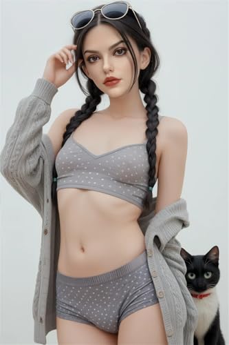 Image of Full Size Sex Doll Silicone Sex Dolls Realistic TPE Life Size Sex Doll for Men Full Body Female Torso Love Doll with Lifelike Vagina and Anus Sex Toys are Fun for Male 4.53FT