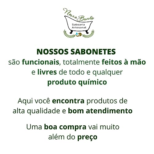 Sabonete Argila Verde Artesanal Antiolesidade Minimiza Poros Dilatados