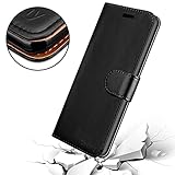 iCatchy for Samsung Galaxy A23 Case Leather Wallet Book Flip Folio Stand View Cover Pouch for Samsung Galaxy A23 5G (Black) - Image 7