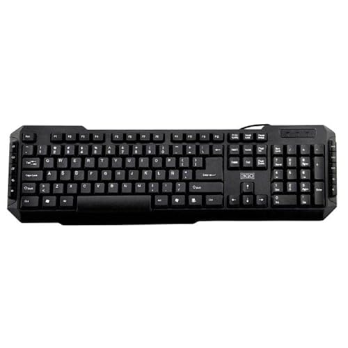 TECLADO 3GO DRILE NEGRO MULTIMEDIA PS2 Cover