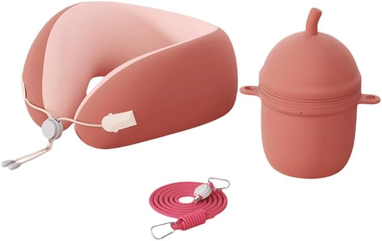 Memory Foam U-Shaped Travel-Friendly Portable Foldable Neck-Supporting Pillow