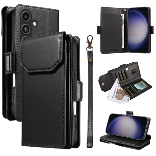 Coque Samsung S23 FE antichoc à double fermoir magnétique