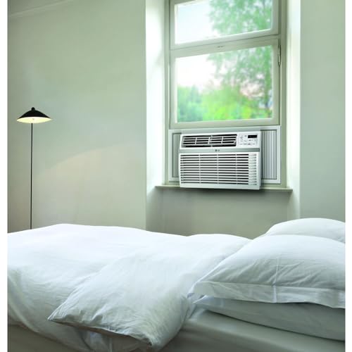 image for LG 10,000 BTU Window Air Conditioner, 115V, Cools 450 Sq.Ft. for Bedro