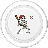 Zoom IMG-1 funny skeleton batting baseball halloween