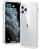 Voyahülle Clear Case for iPhone 11 Pro, Ultra Thin, Shockproof TPU Cover, Anti-Yellowing, Crystal Clear, Phone Case for Apple iPhone 11 Pro - Clear