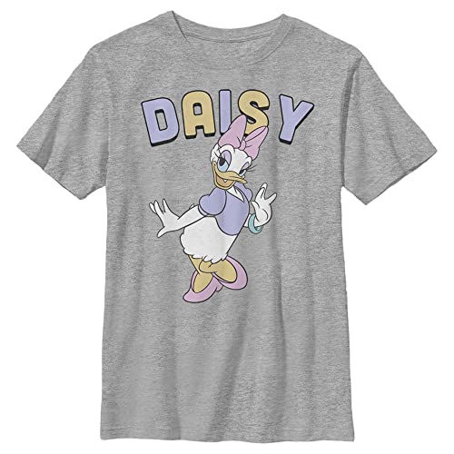 T-shirt Daisy Duck gris chiné durable qui ne déteint pas au lavage