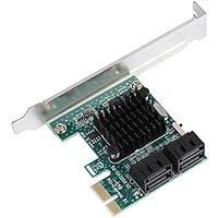 Vbestlife Adaptador de Tarjeta de Expansión SATA 3.0 de 4