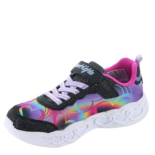 Skechers Girls' Infinite Heart Lights Sneaker4