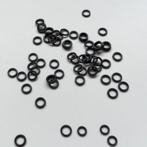 Discos delgados redondos 3.1mm/3.7mm para pesca de carpa 200 piezas miniatura 5