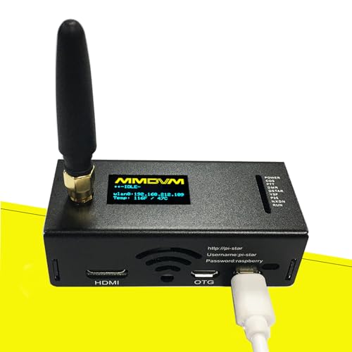2026 Upgraded V1.5.2 MMDVM Hotspot Spot Radio Station WiFi Digital Voice Modem Includes Raspberry Pi Zero 2W Supports C4FM YSF POCSAG NXDN DSTAR P25 DMR Pi-Star WPSD Two TF Card