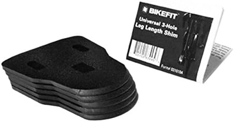 Bike Fit Look Keo Leg Length Shims without Screws (5-Pack), 3mm