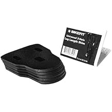 Bike Fit Look Keo Leg Length Shims Without Screws 5-Pack, 3mm