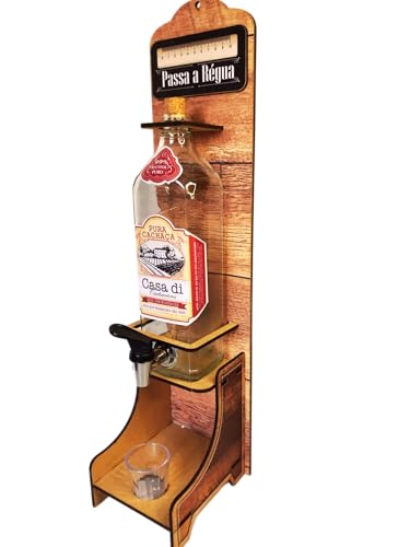 Pingometro de Parede Porta Cachaça Presente Área Rancho Gourmet (Casa Di)