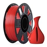 Creality PLAフィラメント Ender-pla 3dプリンター用フィラメント 1.75mm 寸法精度±0.03mm もつれず フィラメント 目詰まりなし ゆがみがない 反りなし 3Dプリンター用 スプール造形材料 1kg ほとんどのFDM 3Dプリンターに対応 (Ender-PLA レッド)