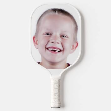 Custom Pickleball Paddle Fiberglass/Carbon Fiber, USA Pickleball Approved, Personalized with Polypropylene Honeycomb Core & Ergonomic Leather Grip