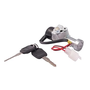 Deutsche Bike Ignition Switch Compatible with Honda CB Unicorn 150 KS/ES (2016 Model) (2 Wires)