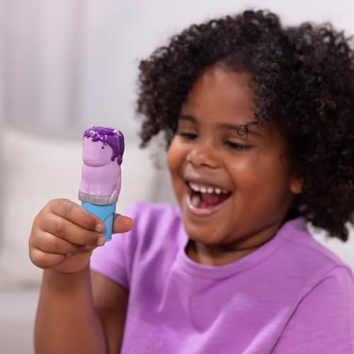 Image of Melissa & Doug Sticker Wow! 24-Page Activity Pad and Sticker Stamper, 300 Stickers, Arts and Crafts Fidget Toy Collectible Character - Purple Unicorn - for Kids Ages 3+ - FSC Certified